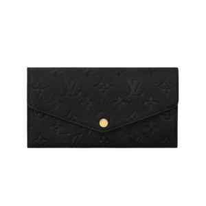 Louis Vuitton Sarah Monogram Empreinte wallet black