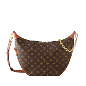 Louis Vuitton Loop Hobo Bag in Brown Monogram Canvas 38 cm